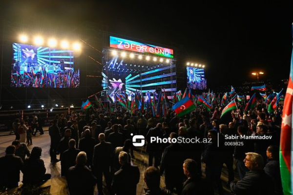 8 Noyabr - Zəfər Günü münasibəti ilə Bakıda konsert keçirilir - FOTO
